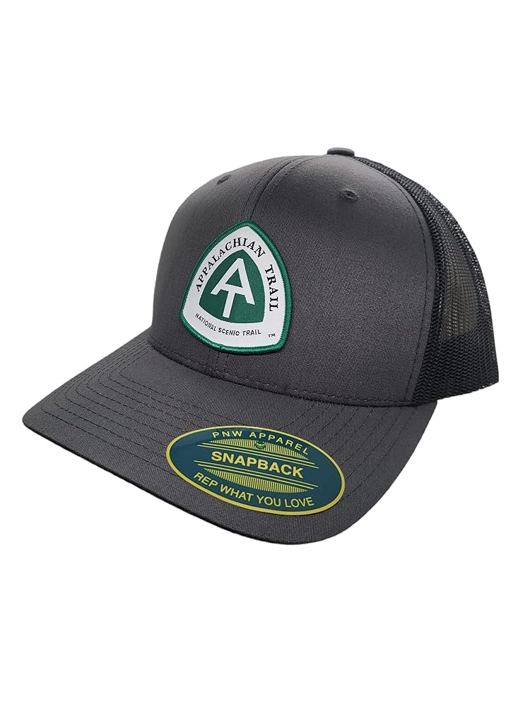 Appalachian Trail Classic Snapback HAT with at Woven Patch